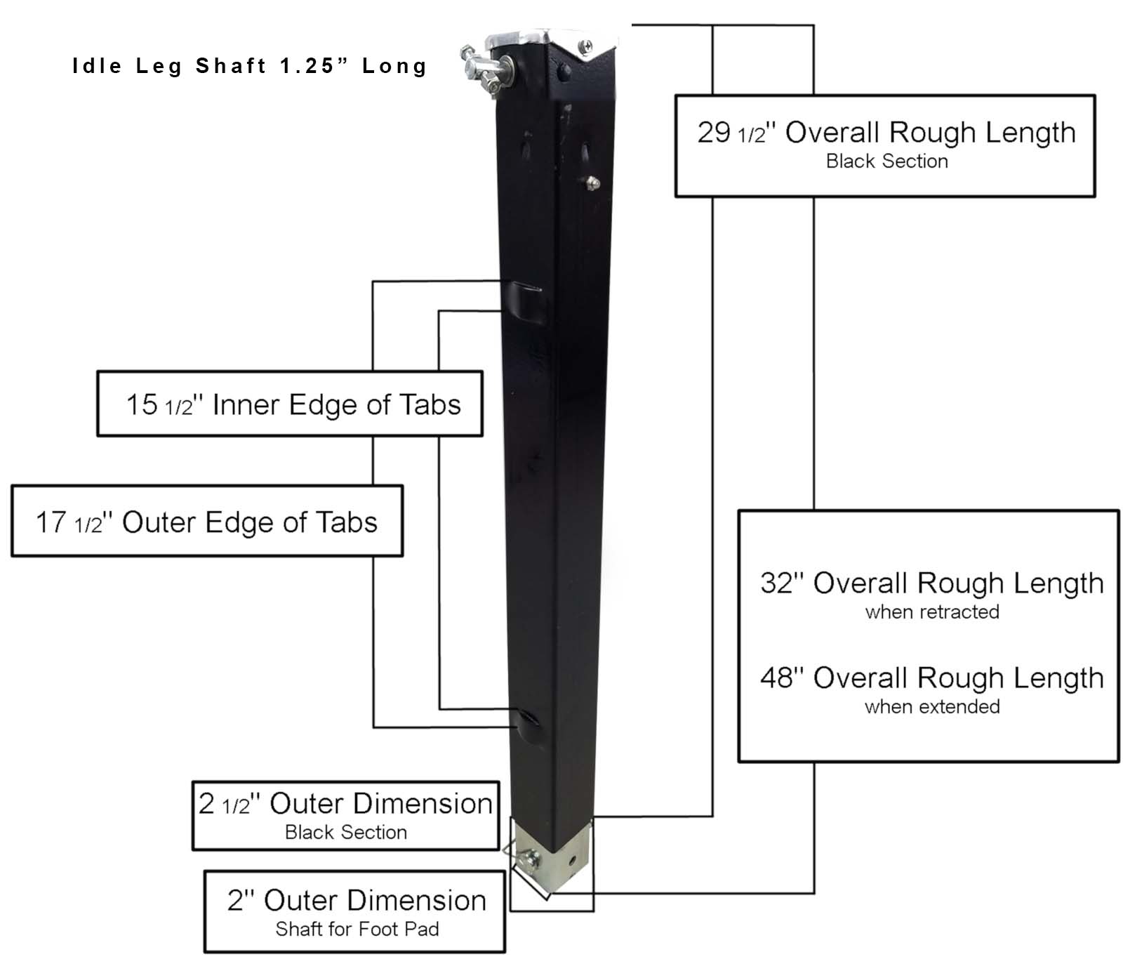 5th Wheel Landing Gear Leg System Installation Help Class A Customs